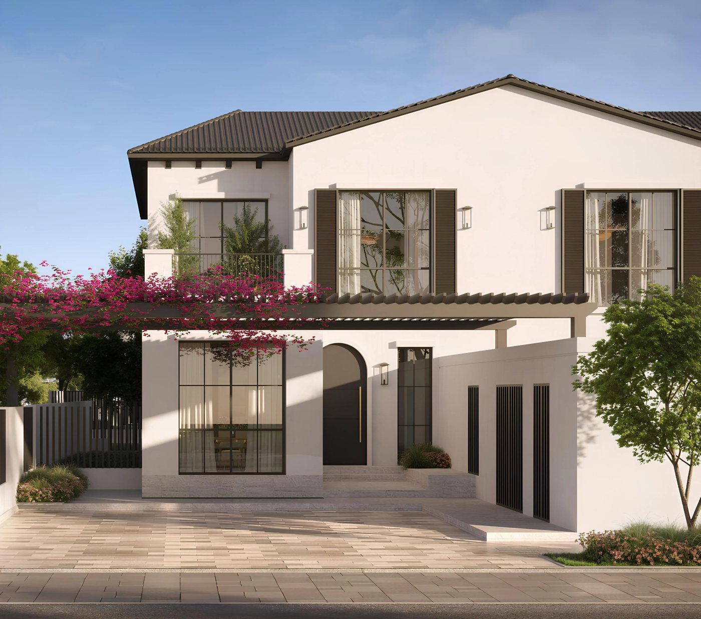 Hudayriyat Golf Estates view
